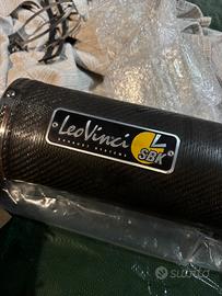 Terminali scarichi leovinci sbk carbonio doppi