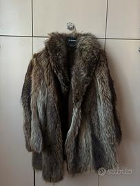 Pelliccia vera in visone (mink) taglia unica