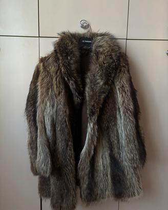 Pelliccia vera in visone (mink) taglia unica