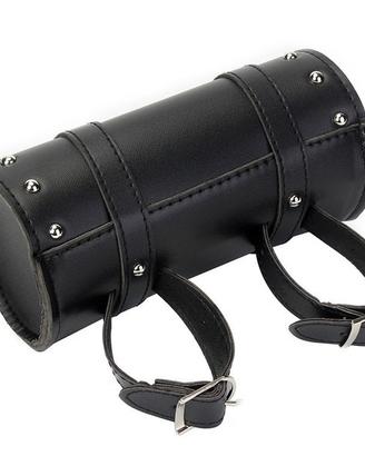 Borsa barilotto portaoggetti per moto