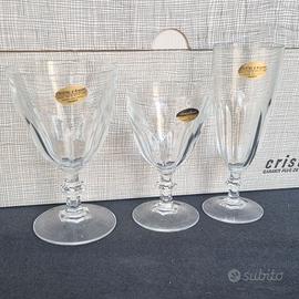 Servizio 18 Bicchieri Cristal d'Arques France