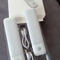 due luci led armadio