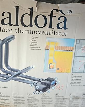 termoventilatore per camino caldofà