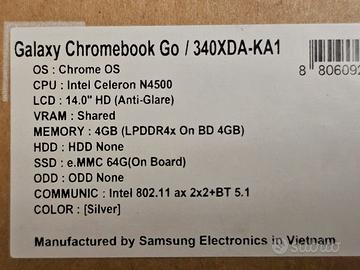 Samsung Chromebook Go pari al nuovo