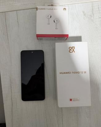 huawei nova 12 SE 256 gb + huawei freebuts SE 2