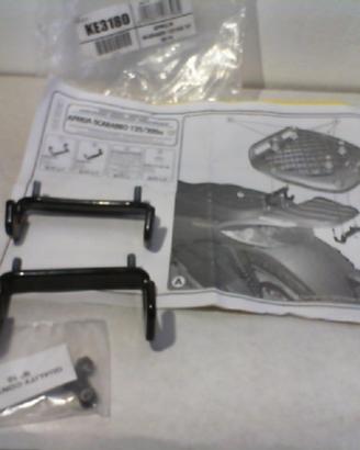 KIT ATTACCHI PIASTRA BAULE APRILIA SCARABEO KAPPA 