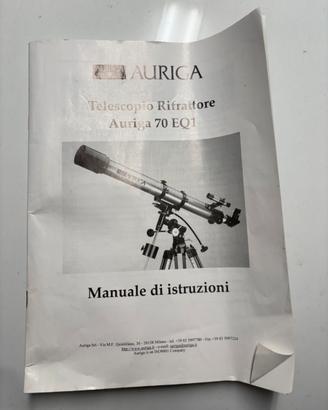 Rifrattore Auriga 70/900 EQ1