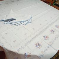 Tovaglia rettangolare Zucchi 148x180cm+6tovaglioli