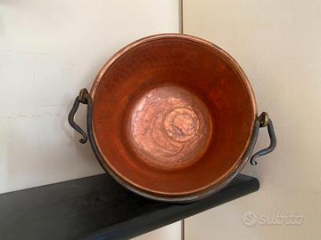 Paiolo in rame per polenta