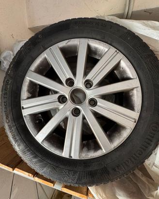 Cerchi e gomme termiche Volkswagen (195/65 R15)