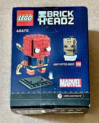 LEGO Brickheadz 40670 Iron-Spider-Man NUOVO-RIT.