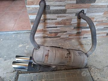 IMASAF Terminale marmitta auto antica  fiat 500 f 