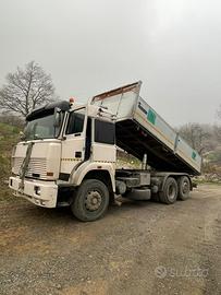 Iveco 190/42 ribaltabile trilaterale targa Gialla