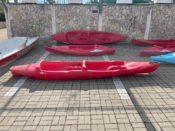 Kayak, pedalò e piattaforma
