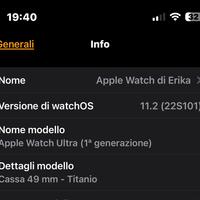 Apple watch ultra 1 gen titanium 2024