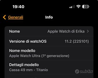 Apple watch ultra 1 gen titanium 2024