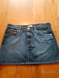 gonna in denim di Pinko taglia 42 