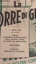 Opuscoli la torre di guardia