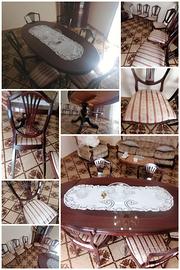 set tavolo e 6  sedie stile classico