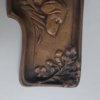 Posacenere vintage in bronzo