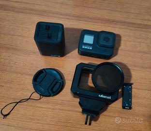 Gopro Hero 8 Black con case in metallo 