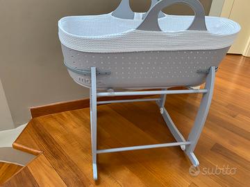 Cesta neonato moba con piedistallo