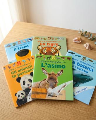 5 Libri Magici DeAgostini - Animali e Treni