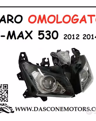 Faro Nuovo Tmax 530 2012 2014