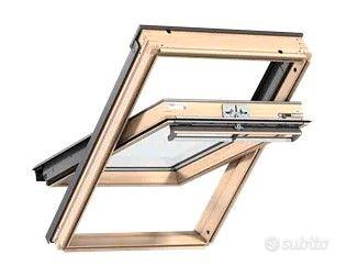2 Finestre VELUX MK04 78x98 cm in legno naturale –