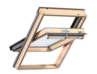 2 Finestre VELUX MK04 78x98 cm in legno naturale –