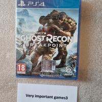 7583N-Ghost Recon BreakPoint Sony PS4 NUOVO