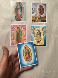 Santini immagini sacre Vergine dí Guadalupe