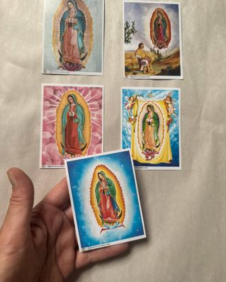 Santini immagini sacre Vergine dí Guadalupe