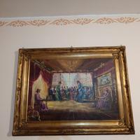 Quadro antico ‘700 – Sala da tè