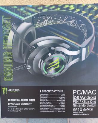 Monster Cuffie Gaming