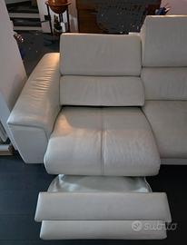Divano Poltrone Sofà pelle 1 relax 4/5posti