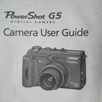 Libretto istruzioni Canon PowerShot G5