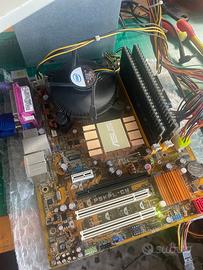 Kit retro PC ASUS P5KPL-CM + Intel Core 2 Duo E840