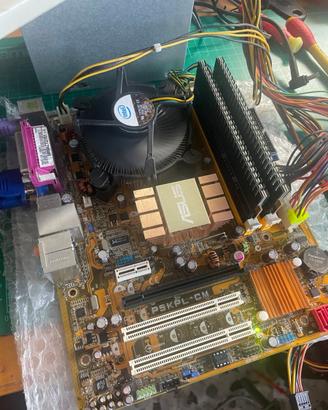 Kit retro PC ASUS P5KPL-CM + Intel Core 2 Duo E840