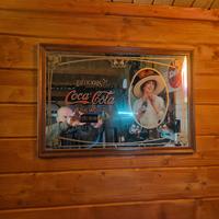 coca cola specchio quadro