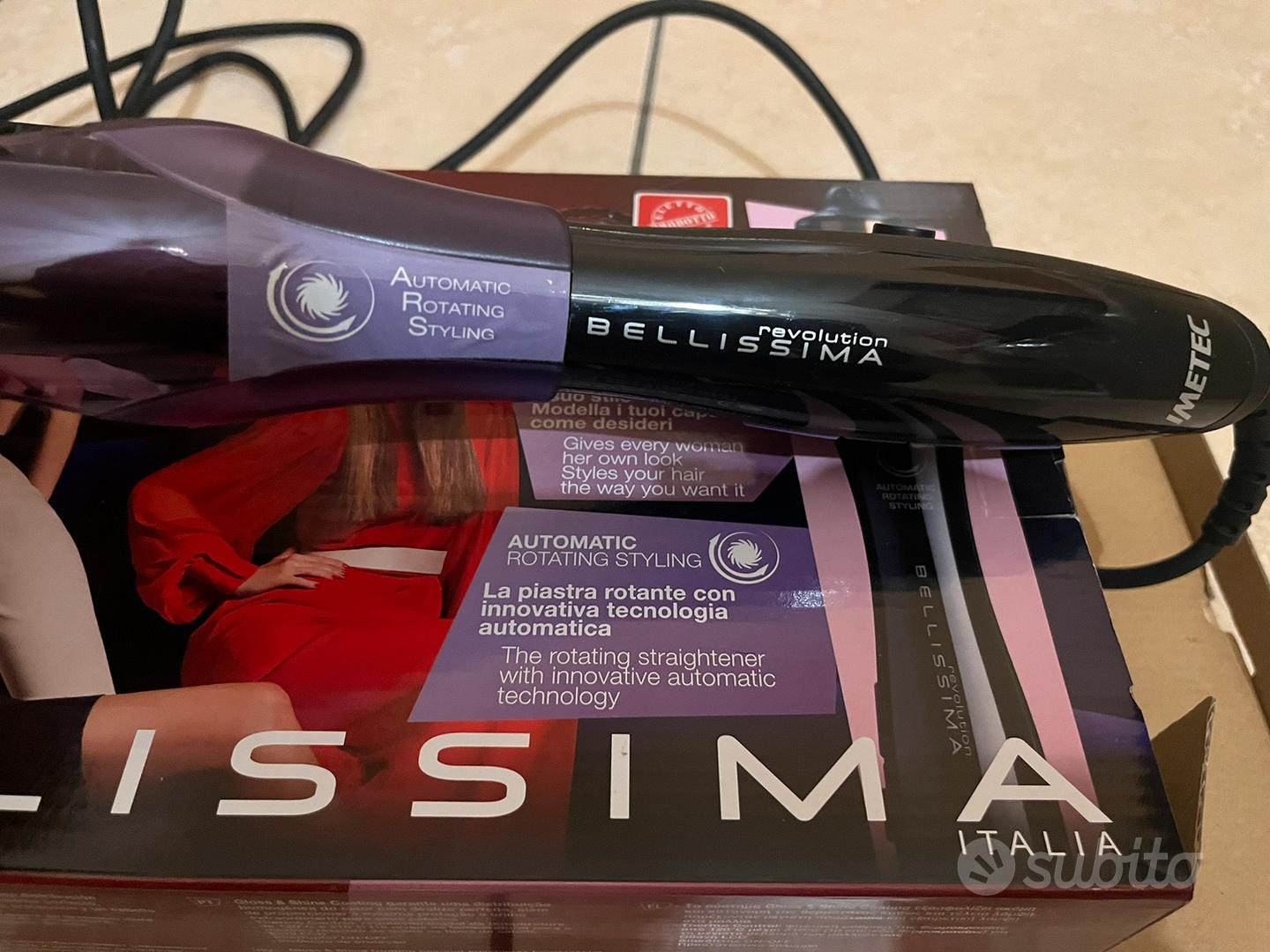 Piastra per capelli rotante automatica BELLISSIMA-Revolution.