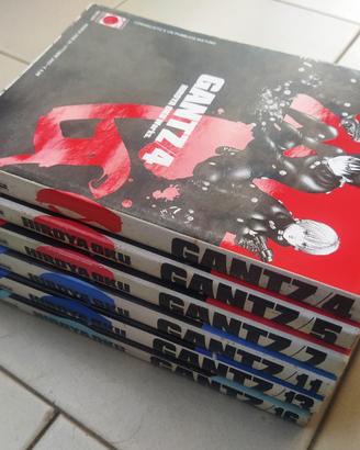 Mini Lotto Gantz - H. Oku - PLANET (Manga Fumetti)