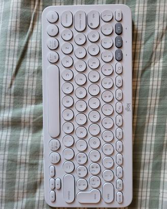 Tastiera Logitech k380 bianca nuova