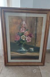 Dipinto "Rose" di G. Orfeo Manfredi 