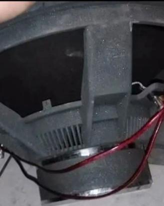 subwoofer focal 38 più cassone per ruota scorta