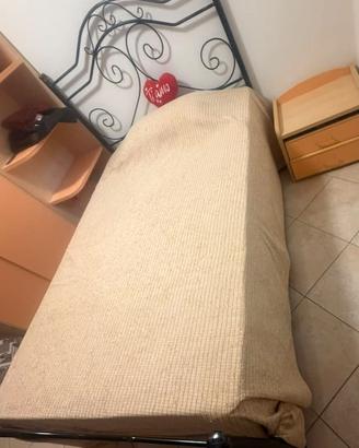letto in ferro battuto 1 piazza e mezzo