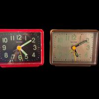 Coppia Rhythm orologi vintage japan 1980s