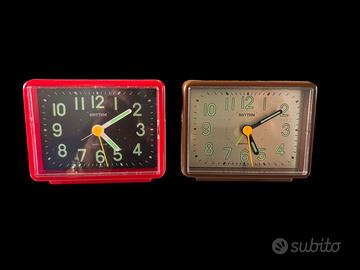 Coppia Rhythm orologi vintage japan 1980s