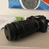 Canon eos r10 in kit con obiettivo e adattatore