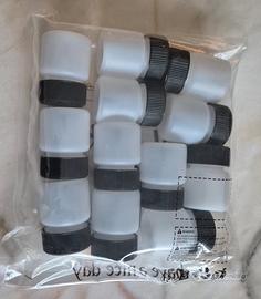 Flaconi per ritocchi, con pennello e sfera